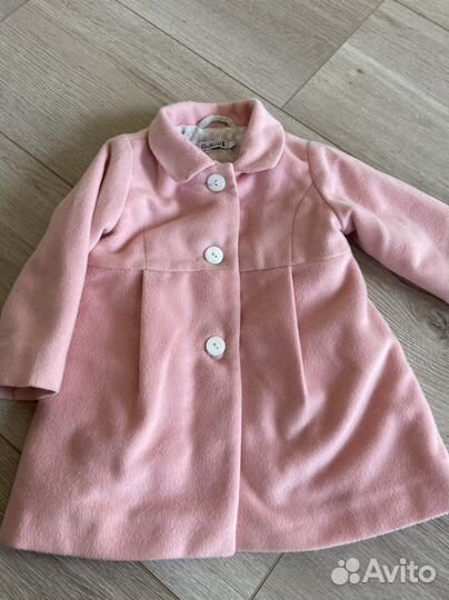 Пальто/куртка/одежда для девочки 86-92