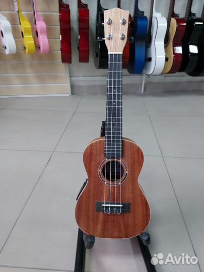 Укулеле. Концерт с подключением звукоснимателем