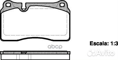 1200 00 FDB1877 колодки дисковые п VW Touareg