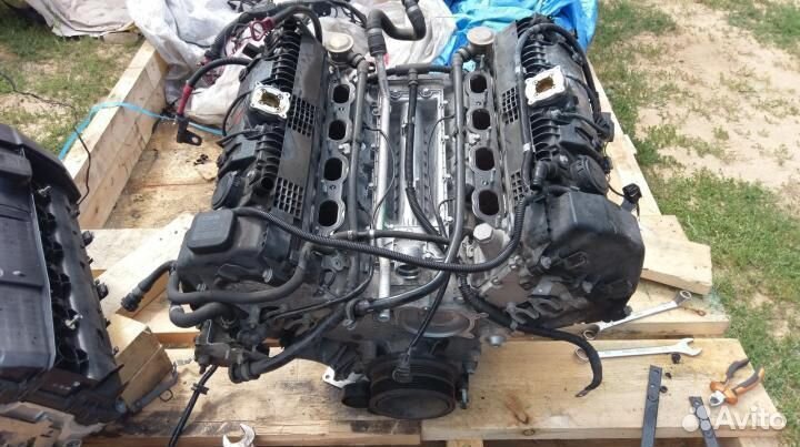 Двигатель бмв e65 750i 4.8 N62B48 инд№2113