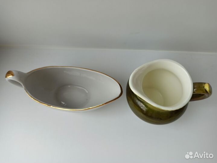 Молочник, сливочник, соусник.Барановка, Конаково