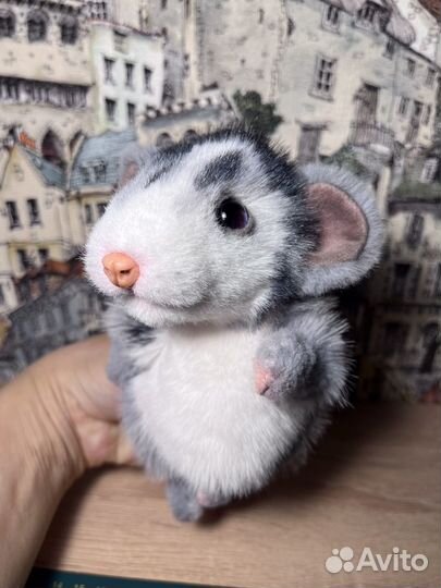 Мягкая игрушка ручной работы Крысенок