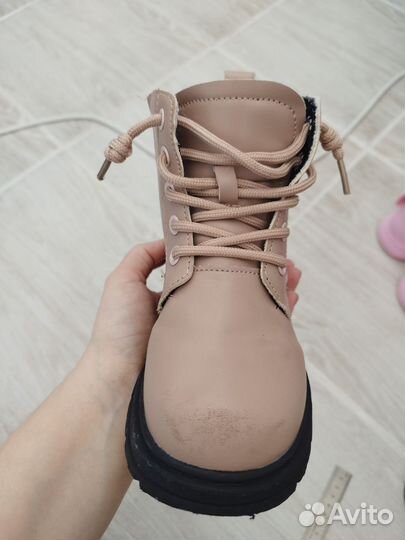 Ботинки демисезонные для девочки 29 размер