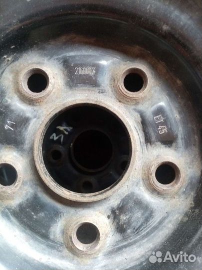 Диски штампованные. 114.3:5 r16