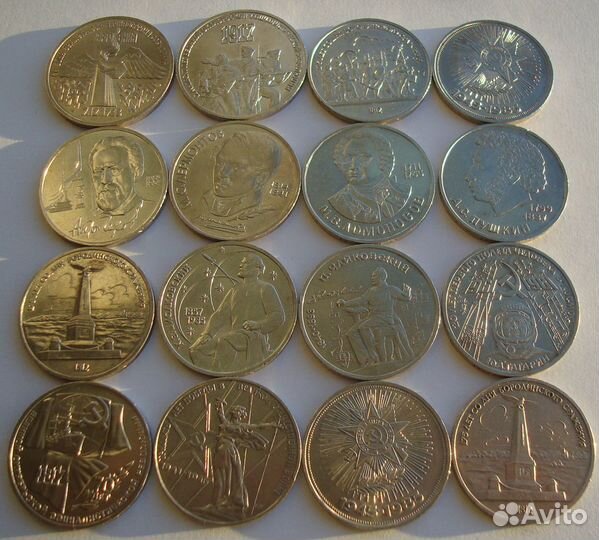 Юбилейные монеты СССР