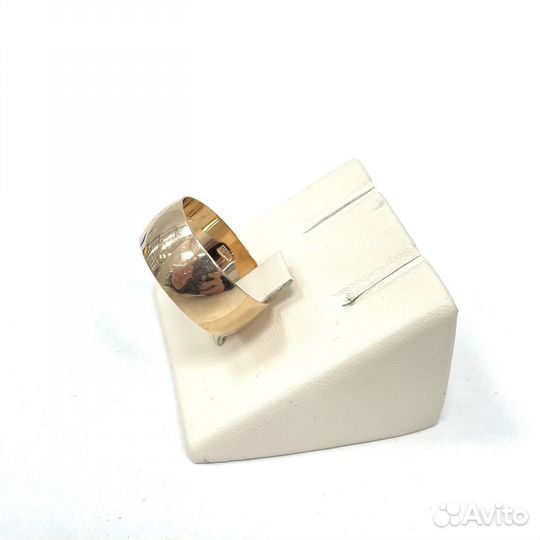 Золотое кольцо, 583 проба, 22,5 размер