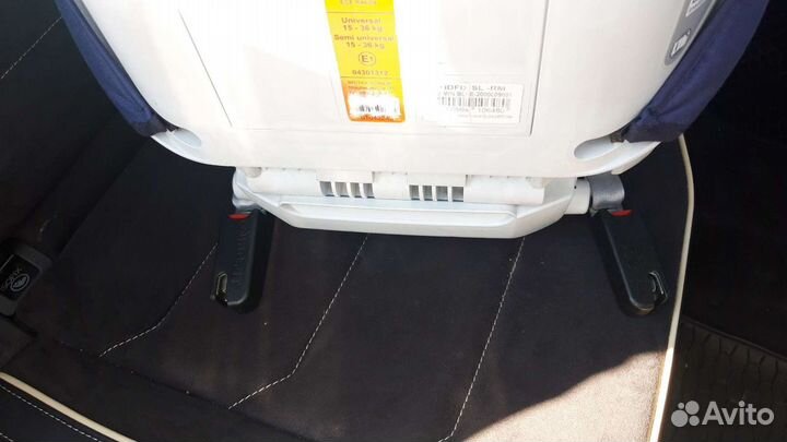 Прокат автокресло бустер 15 36 кг britax romer