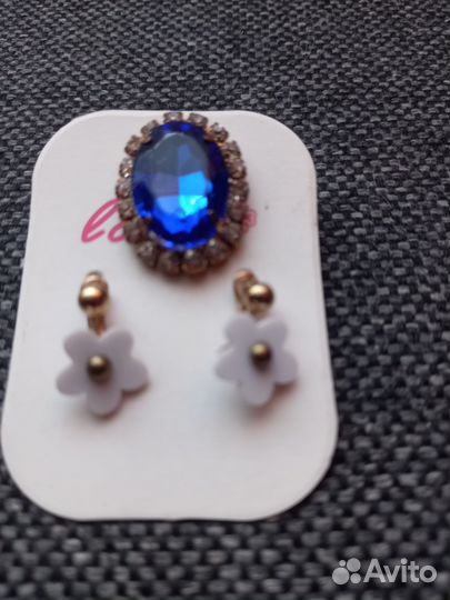 Серьги 2 пары