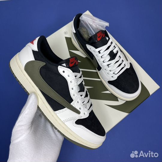 Nike Air Jordan 1 Retro Low OG Travis Scott Olive