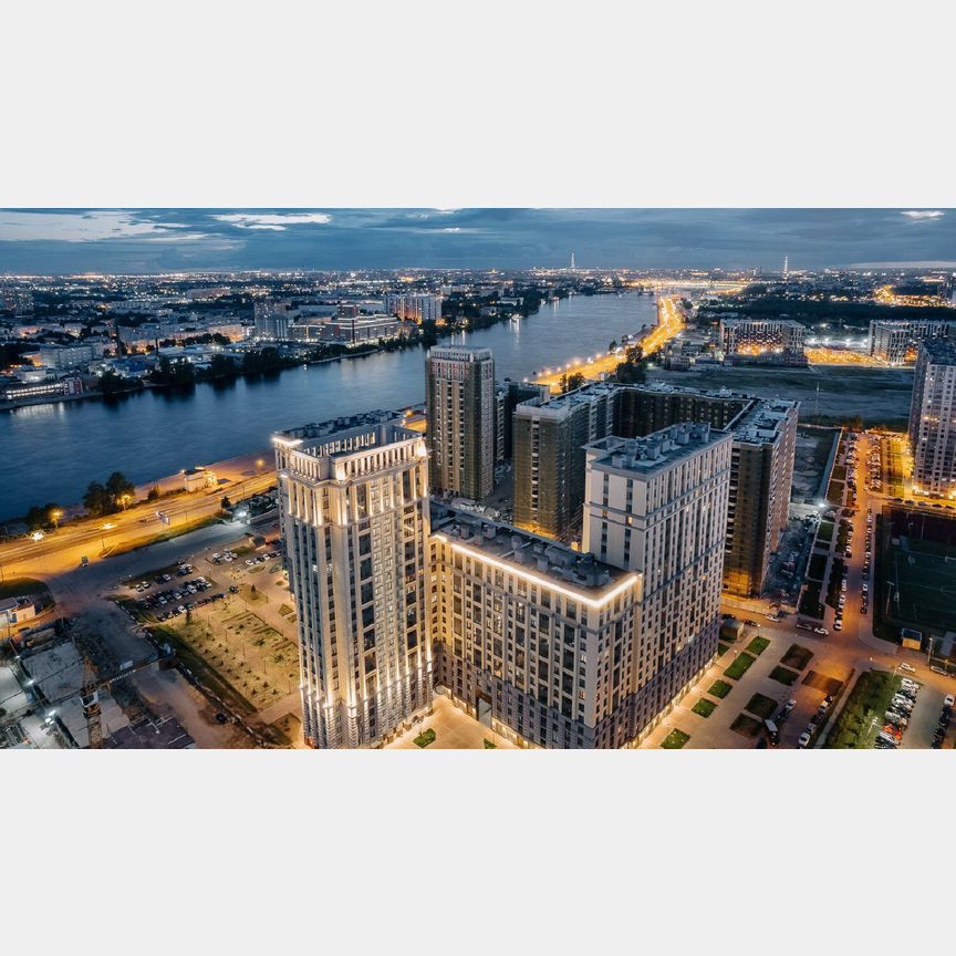 2-к. квартира, 58,9 м², 12/18 эт.