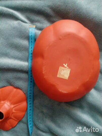 Тыква горшок керамика декор