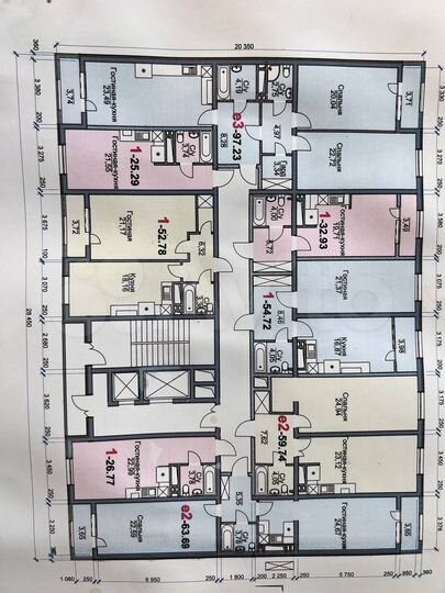 1-к. квартира, 26 м², 10/12 эт.