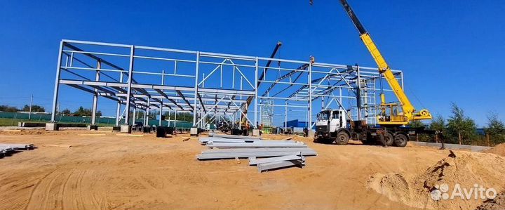 Строительство навесов, складов, ангаров