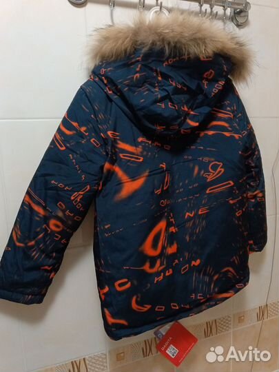 Зимняя куртка для мальчика 122