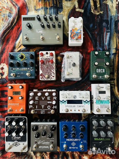Гитарные педали эффектов fever pitch