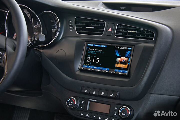 Переходная рамка 2DIN Kia Ceed 2 2012 - 2018