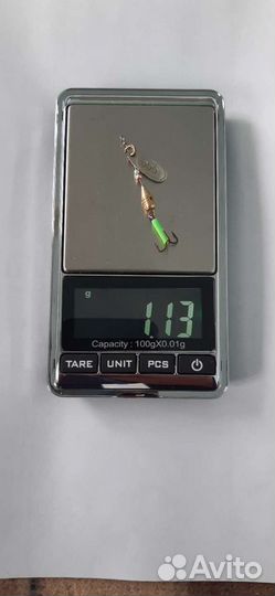 Мини блесна вертушка