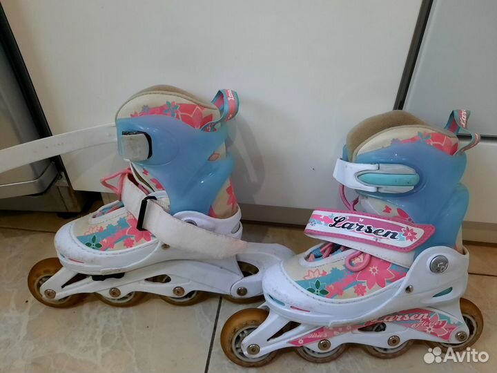 Роликовые коньки детские раздвижные