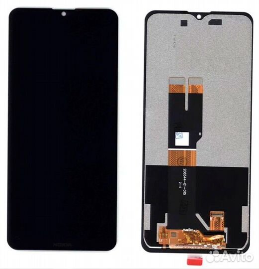 Дисплей для Nokia 2.4 TA-1270 черный AAA