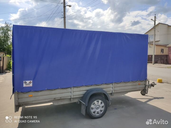 Тент на легковой прицеп