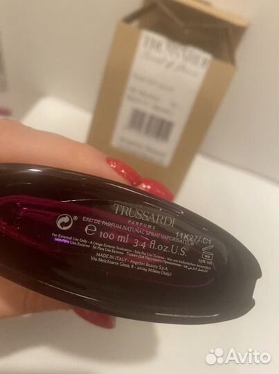 Trussardi sound of donna оригинал