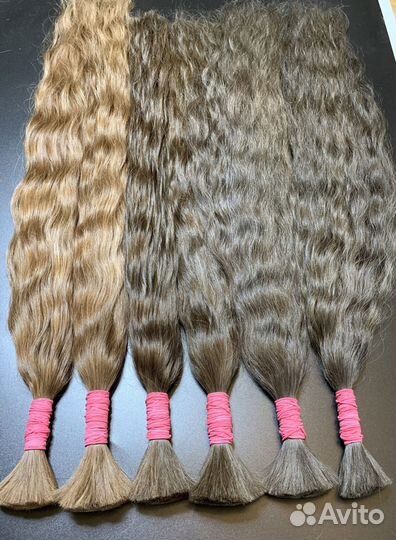 Волосы для наращивания, 45см, рассрочка