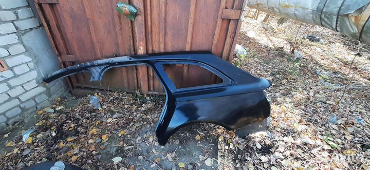 Крыло заднее лев. Audi A6 C7,4G