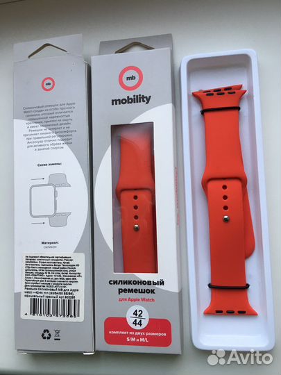 Ремешок apple watch 42-44(ассортимент)