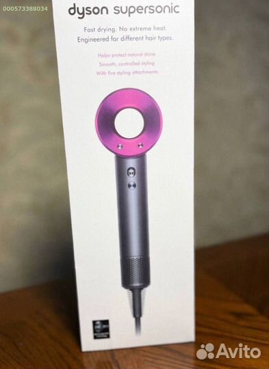 Фен Дайсон Supersonic HD08 Фуксия (Розовый) Malaysia