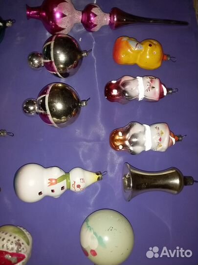 Елочные игрушки СССР