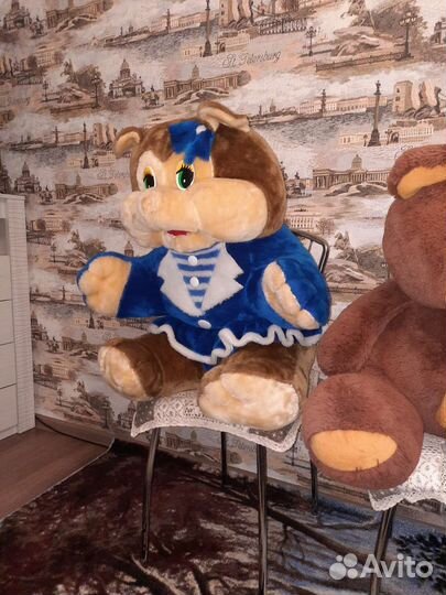 Мягкая игрушка медведь