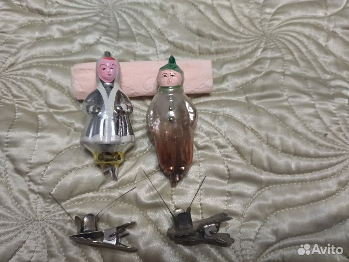 Ёлочные игрушки СССР Герда, Кай