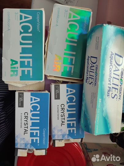 Линзы Aculife Expert, Crystale, Air -6,5 7,5 8,5