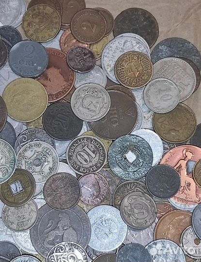 Старинные монеты Европы с 1704х по1965года(доп фот