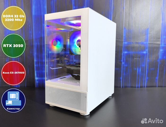 Системный блок 2670V3-RTX3050-32DDR4-CQZ5104836-X99