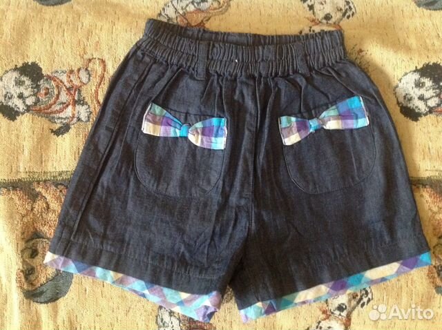 Шорты для девочки новые, 130 см, Bobbogi