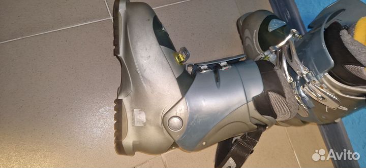 Комплект горные лыжи с ботинками