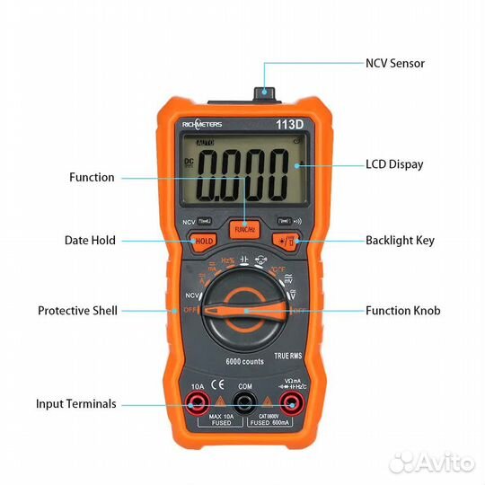 Цифровой мультиметр Richmeters RM113D