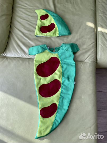 Костюм фасольки для мальчика