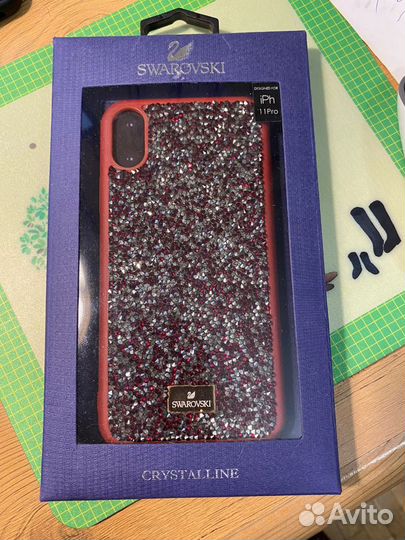 Чехол на iPhone x Swarovski