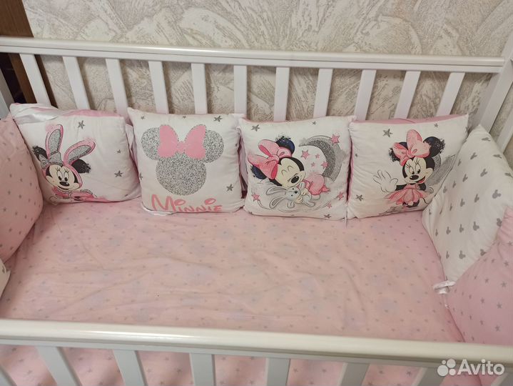 Бортики в детскую кроватку