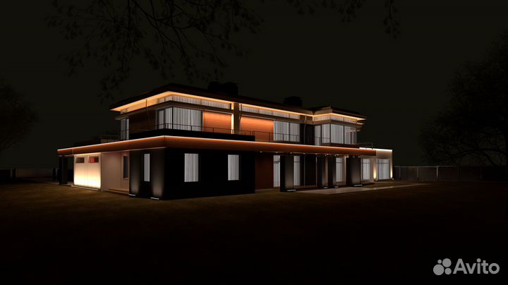 Светотехнический расчёт освещённости в dialux