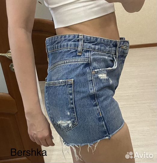 Шорты джинсовые bershka
