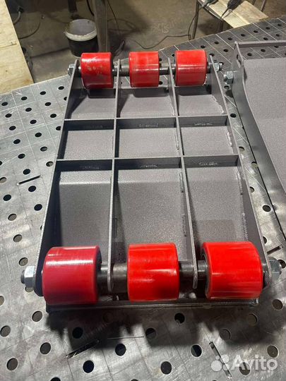 Телега усиленная для буксировки на эвакуаторе