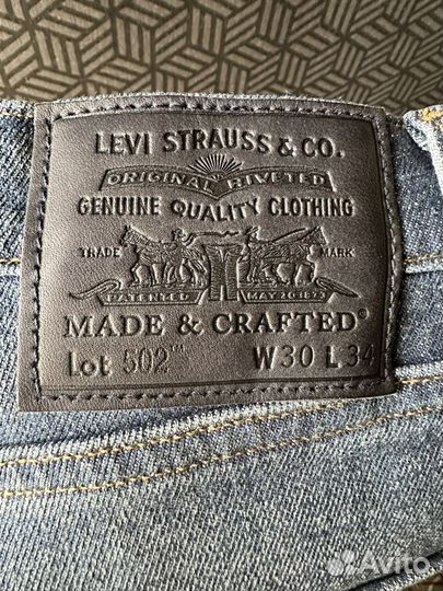 Джинсы мужские levis 502