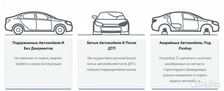 Выкуп автомобилей / Срочный выкуп авто / Автовыкуп