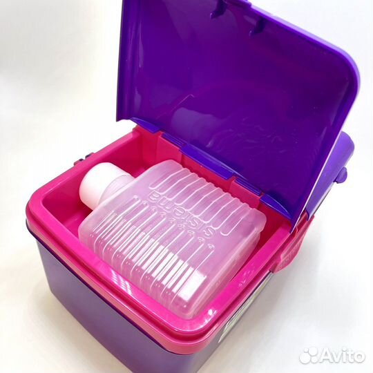 Ланч-бокс Sistema 2л, 4х-секционный, с бутылкой