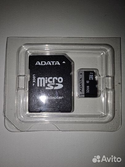 Карта памяти Adata micro sdhc card Class 10 32 gb