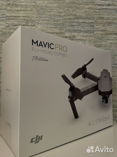Коптер dji mavic PRO Platinum - новый