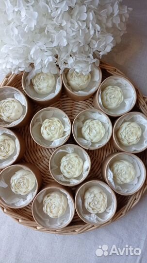 Набор подарочный свечи-бутоны